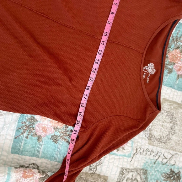 Anthropologie Pilcro Crochet Cuffed Top - Picture 7 of 8